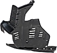 Driver Side Engine Splash Shield, 4 Cyl., 2.0L Engine