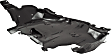 Front Engine Splash Shield, Engine Under Cover, 4 Cyl., 2.5L Engine
