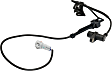 Front, Driver Side ABS Speed Sensor, 4 Cyl., 2.4L Engine