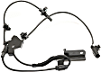 Front, Passenger Side ABS Speed Sensor Sold individually