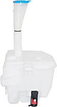 Washer Reservoir, With Pump, Without Sensor, With Filler Neck