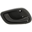 Front Or Rear, Passenger Side Gray Interior Door Handle