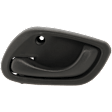 Front Or Rear, Driver Side Gray Interior Door Handle
