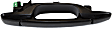 Front, Passenger Side Primed Exterior Door Handle, Without Key Hole