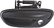 Front, Driver Side Textured Black Exterior Door Handle, With Key Hole