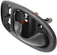 Front, Driver Side Interior Door Handle, Black, With Door Lock Button, Base Model, 4 Cyl., 1.9L Engine