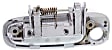 Front, Passenger Side Exterior Door Handle, Chrome, With Key Hole, Base Model, 4 Cyl., 1.5L Engine