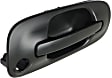 Front, Passenger Side Primed Exterior Door Handle, With Key Hole