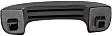 Front or Rear, Driver or Passenger Side Smooth Black Exterior Door Handle, Without Key Hole, Sport Utility