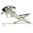 Front, Passenger Side Power Window Regulator, With Motor