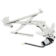 Front, Passenger Side Window Regulator, Power, 4 Cyl., 2.5L Engine