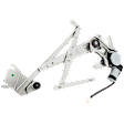 Front, Driver Side Window Regulator, Power, 4 Cyl., 2.5L Engine