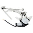 Front, Driver Side Window Regulator, Power, 4 Cyl., 2.5L Engine
