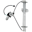 Front, Driver Side Window Regulator, Power, 4 Cyl., 2.5L Engine