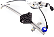 Front, Driver Side Power Window Regulator, With Motor