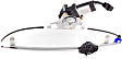 Front, Driver Side Power Window Regulator, With Motor