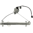 Front, Passenger Side Power Window Regulator, With Motor