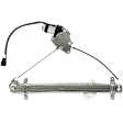 Front, Driver Side Window Regulator, Power, 4 Cyl., 2.5L Engine
