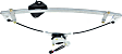 2011-2013 Subaru Forester - Front, Driver Side Power Window Regulator, With Motor