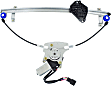 2011-2013 Subaru Forester - Front, Driver Side Power Window Regulator, With Motor