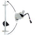 2010-2014 Subaru Legacy - Front, Driver Side Power Window Regulator, With Motor