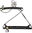 2003-2007 Saab 9-3 - Front, Driver Side Power Window Regulator, With Motor