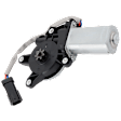Front, Driver Side Window Motor