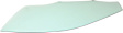 Front, Driver Side Door Glass, Green Tint, Without Clips, Replaces NAGS No. FD23924 GTNN