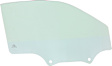 Front, Driver Side Door Glass, Green Tint, Without Clips, Replaces NAGS No. FD23924 GTNN