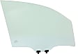 Front, Passenger Side Door Glass, Green Tint, Replaces NAGS No. FD25856 GTYN