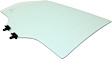Rear, Passenger Side Door Glass, Green Tint, Replaces NAGS No. FD23605 GTYN