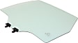 Rear, Driver Side Door Glass, Green Tint, Replaces NAGS No. FD23606 GTYN