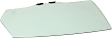 Rear, Driver Side Door Glass, Green Tint, Replaces NAGS No. FD23606 GTYN