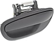 2005 Subaru Outback Limited 4 Cyl 2.5L - Rear, Driver Side Textured Black Exterior Door Handle, Without Key Hole