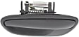 2005 Subaru Outback Limited 4 Cyl 2.5L - Rear, Driver Side Textured Black Exterior Door Handle, Without Key Hole