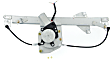 2003-2007 Saab 9-3 - Rear, Passenger Side Power Window Regulator, With Motor
