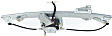 2003-2007 Saab 9-3 - Rear, Passenger Side Power Window Regulator, With Motor