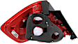 Passenger Side Tail Light, without Bulb, Halogen, Clear and Red Lens, 4 Cyl., 2.4L Engine