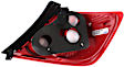 Driver Side Tail Light, without Bulb, Halogen, Clear and Red Lens, 4 Cyl., 2.4L Engine