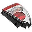 Driver Side Tail Light, with Bulb, Halogen, Clear and Red Lens, 4 Cyl., 2.5L Engine