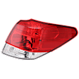 2012 Subaru Outback - Passenger Side, Outer Halogen Tail Light, Without bulb(s), Mounts on Quarter Panel, OE Replacement
