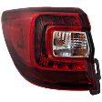 2018 Subaru Outback - Driver Side, Outer Halogen Tail Light, With bulb(s), Mounts on Body, OE Replacement