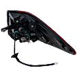 2018 Subaru Outback - Driver Side, Outer Halogen Tail Light, With bulb(s), Mounts on Body, OE Replacement