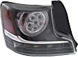 Driver Side Tail Light, with Bulb, Halogen, Clear Lens, Base Model