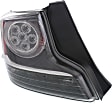 Driver Side Tail Light, with Bulb, Halogen, Clear Lens, Base Model