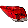 2011 Subaru Outback - Driver Side, Outer LED Tail Light, With bulb(s), Mounts on Quarter Panel, OE Replacement