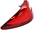 Driver Side, Outer Tail Light, without Bulb, Halogen, Mounts On Body, CAPA CERTIFIED