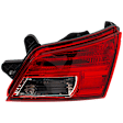 Passenger Side, Inner Tail Light, without Bulb, Halogen, Mounts On Liftgate, CAPA CERTIFIED
