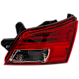 Passenger Side, Inner Tail Light, without Bulb, Halogen, Mounts On Liftgate, CAPA CERTIFIED