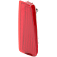 Rear, Passenger Side Bumper Reflector, CAPA Certified